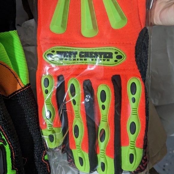 🚨 $5 w/Bundle 🧤 NEW Kevlar Rigger Gloves West Chester TPR Protection Size L - Picture 3 of 5